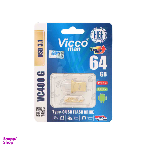 فلش مموری ویکومن مدل VC400 ظرفیت 64 گیگابایت