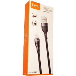 کابل فست شارژ Type-C بیوا مدل C-08T طول 1 متر