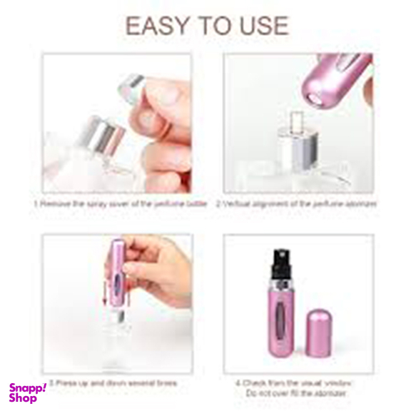 محفظه نگهدارنده عطر اتومایزر مدل Easy-Refill