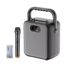 اسپیکر بلوتوثی و میکروفون قابل حمل دارای ریموت کنترل کانفلون مدل KG-01