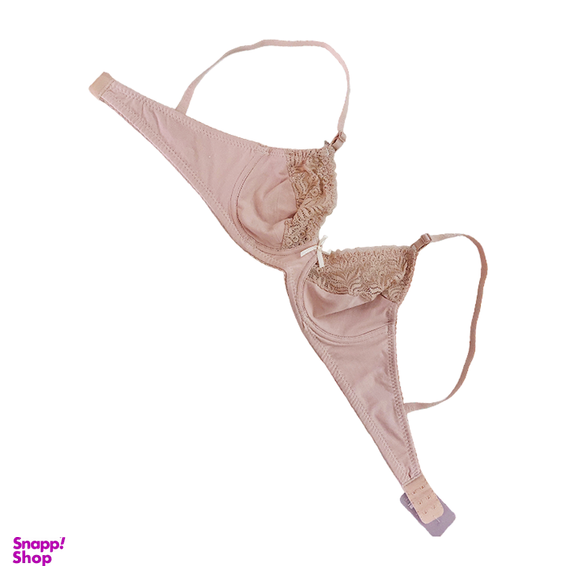 ست شورت و سوتین زنانه ژوبین کد C-3018 رنگ کرم