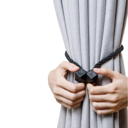 پرده جمع کن مدل مگنتی هگزا بسته 2 عددی