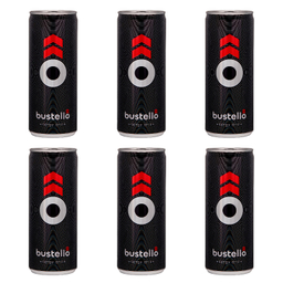 نوشابه انرژی زا باستلو حجم 250 میلی لیتر بسته 6 عددی