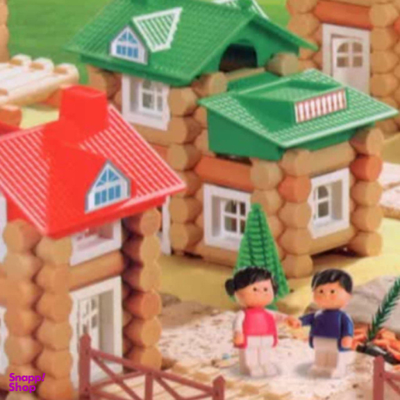 ساختنی 62 تکه ناب سل مدل کلبه جنگلی WOODLAND COTTAGE