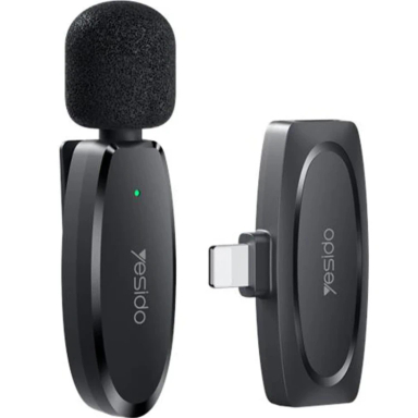میکروفون بی سیم یقه ای یسیدو کد KR12