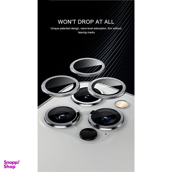 محافظ لنز دوربین بوف مدل Diamond-Luxury مناسب برای گوشی موبایل اپل iPhone 13 Pro Max / iPhone 13 Pro