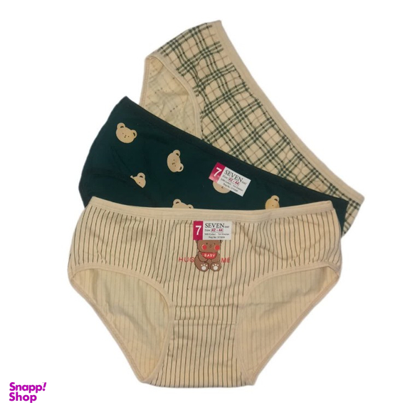 شورت زنانه سون کد SH-AR-S-BEAR مجموعه 3 عددی