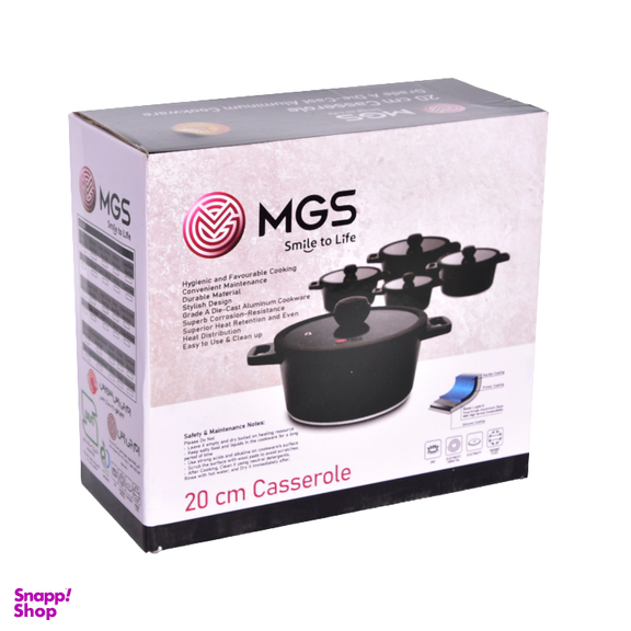 قابلمه گرانیتی ام جی اس مدل جرمنی E کد 800243 سایز 20