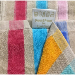 حوله دست و صورت آذرریس تبریز مدل آرامیس سایز 80x40 سانتی‌متر مجموعه 2 عددی