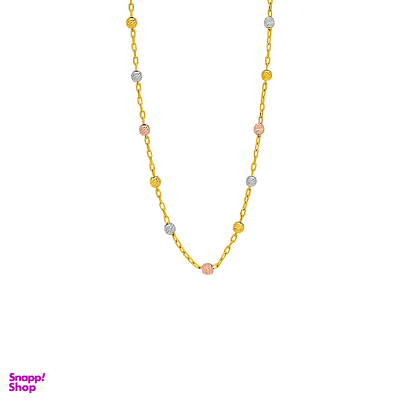 گردنبند طلا 18 عیار زنانه اقلیمه کد GT1518