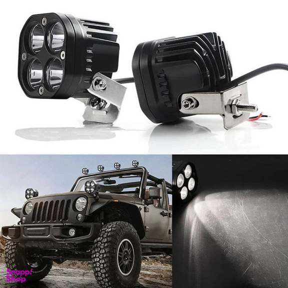 پرژکتور افرودی 40 وات خودرو مدل 4in1 بسته 2 عددی