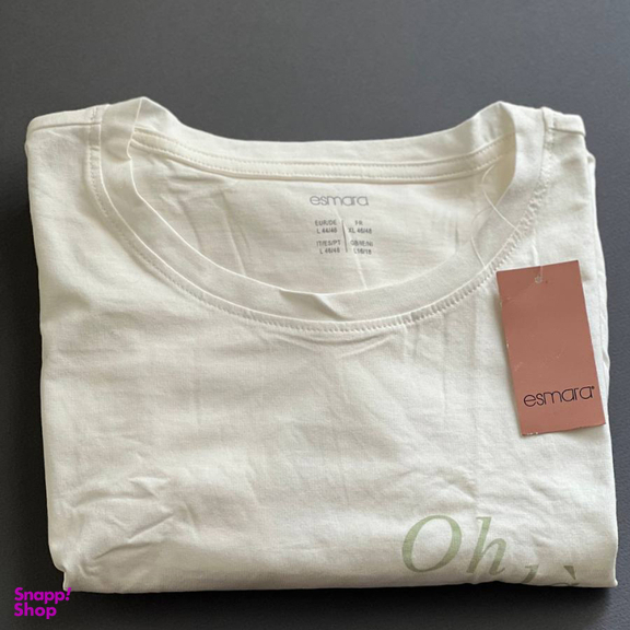 تیشرت آستین کوتاه زنانه اسمارا مدل 5016