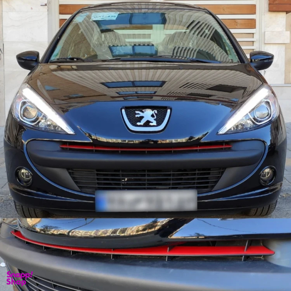 رد لاین چسبی سپر خودرو کالانیکس مدل RED-207-10521 مناسب پژو 207