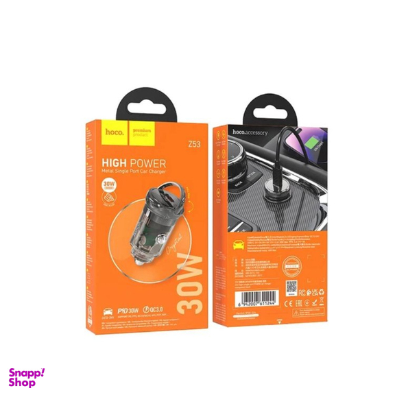 شارژر فندکی 30 وات هوکو مدل Z53