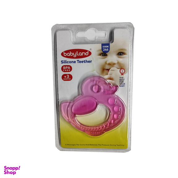 دندان گیر کودک بیبی لند مدل اردکی کد 246