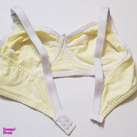 سوتین زنانه ماییلدا مدل بدون فنر کد 5039 رنگ زرد