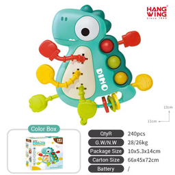 دندان گیر کودک مدل دست ورزی دایناسور