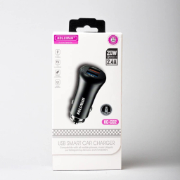 شارژر فندكی کلومن مدل KC_C02 به همراه کابل USB Type-C