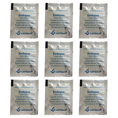 قرص ضد انگل سگ و گربه اندوپت مدل e05 مجموعه 9 عددی