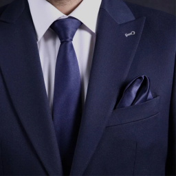 ست کراوات و دستمال جیب مردانه آیکت مدل Basic