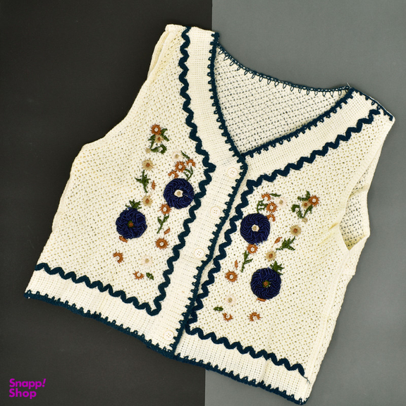 جلیقه بافتنی زنانه مدل کاتلین کد M5193