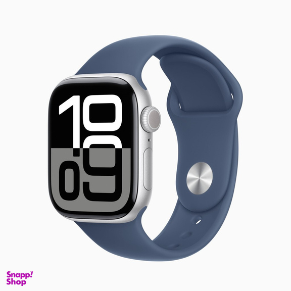 ساعت هوشمند اپل مدل Series 10 46mm Aluminum بند سیلیکونی