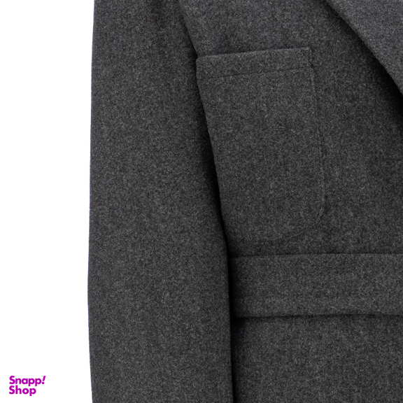 پالتو زنانه السانا مدل نیلفام کد 237771 رنگ خاکستری