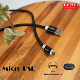 شارژر دیواری 65 وات لیتو مدل LH-21 به همراه کابل تبدیل MicroUSB