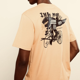 تیشرت آستین کوتاه مردانه ال سی وایکیکی مدل پشت دراگون