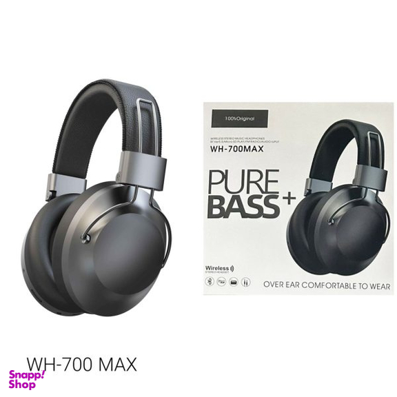 هدفون بی سیم بلوتوثی مدل PURE BASS WH-700MAX