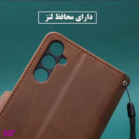 کاور گوشی موبایل مدل کیف کلاسوری طرح HTO مناسب سامسونگ Galaxy A15