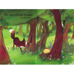 کتاب داستان دوزبانه روباه و کلاغ The fox and the Crow اثر میری مکینون انتشارات خانه کاغذی
