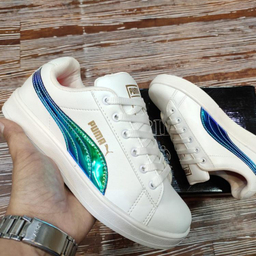 کفش پیاده روی طرح پوما کلاسیک کد 010 رنگ سفید