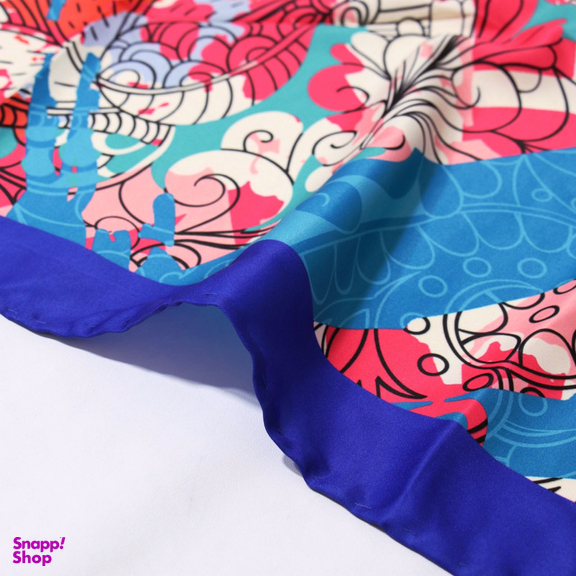 روسری زنانه آنالیا مدل ابریشم مزونی کد 9071