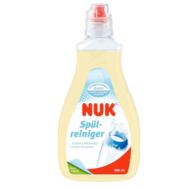 محلول استریل شیشه شیر کودک ناک مدل 380 nukbaby