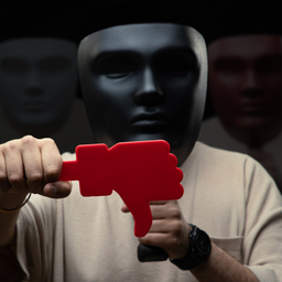 ماسک ایفای نقش مدل مافیا بسته 10 عددی به همراه نشان تایید