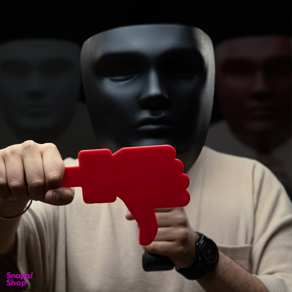 ماسک ایفای نقش مدل مافیا بسته 10 عددی به همراه نشان تایید