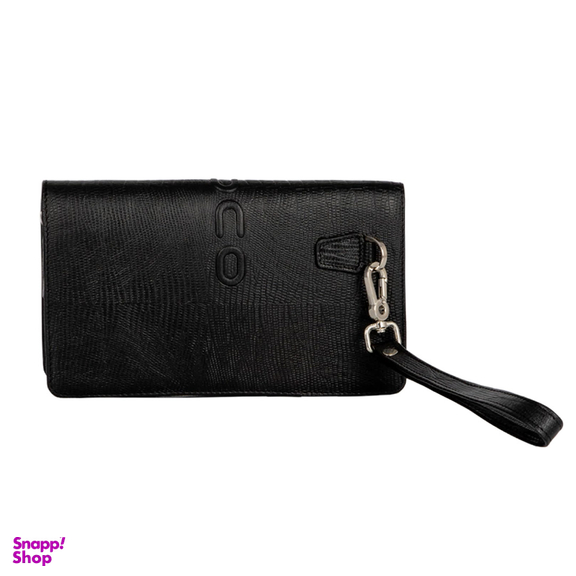 کیف پول چرم کروکو مدل سانوی