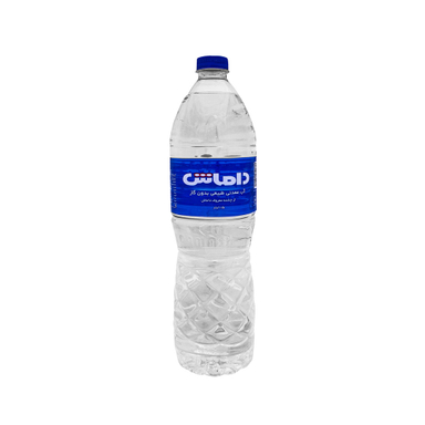 آب معدنی داماش حجم یک و نیم لیتر