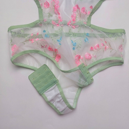 بادی زنانه نوشه پوش کد 90007 رنگ سفید