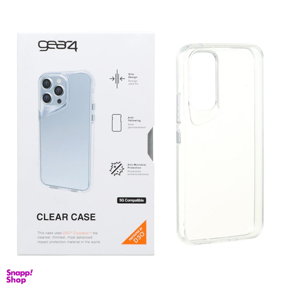 قاب گوشی موبایل شفاف مدل gear4 پشت سخت مناسب سامسونگ Galaxy A54