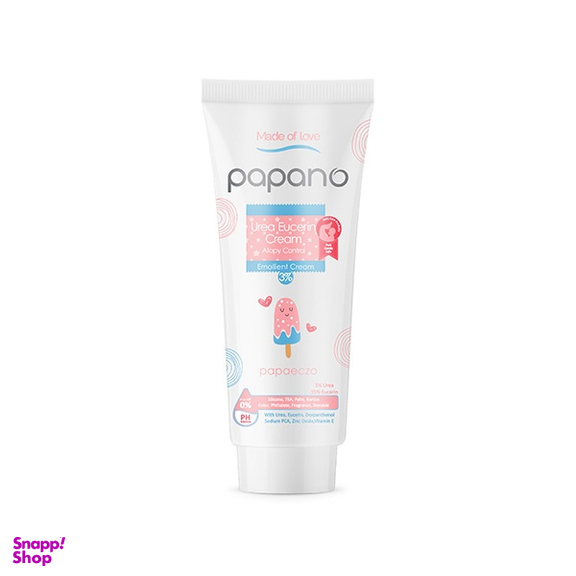 کرم نرم کننده کودک پاپانو مدل اوسرین و اوره 3% حجم 75 میلی لیتر