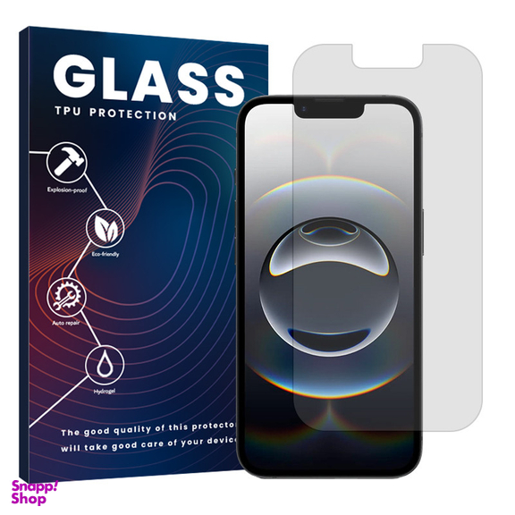 محافظ صفحه نمایش شفاف گلس مدل Resistant مناسب گوشی موبایل اپل iPhone 16e