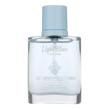 عطر جیبی زنانه وودی سنس مدل Light Blue حجم 30 میلی‌لیتر