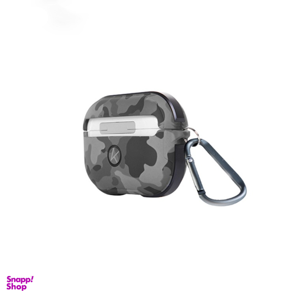 کاور ایرفون کی-دوو مدل CRASHGUARDcamo-GREY مناسب اپل ایرپاد پرو