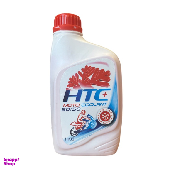 ضدیخ موتورسیکلت اچ تی سی مدل کولانت 50/50 حجم 1 لیتر