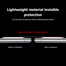محافظ لنز دوربین بوف مدل 3DColorLenz-G مناسب برای گوشی موبایل سامسونگ Galaxy Note 20 Ultra