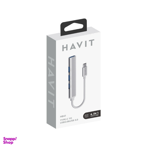 هاب Type-C چهار پورت هویت کد HB41