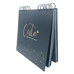 دفتر 120 برگ خشتی مدل Cute