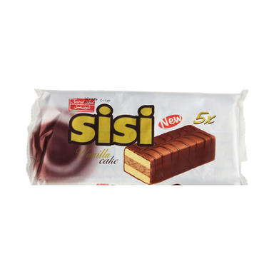 کیک روکش کاکائو سی سی شیرین عسل وزن 30 گرم بسته 5 عددی
